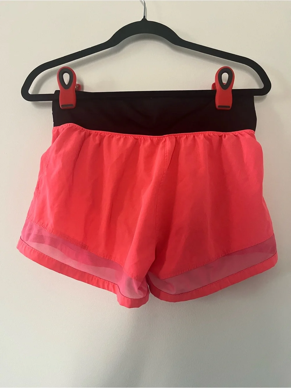 PINK Victoria's Secret Pink Athletic Shorts Small Logo Outdoors Mesh